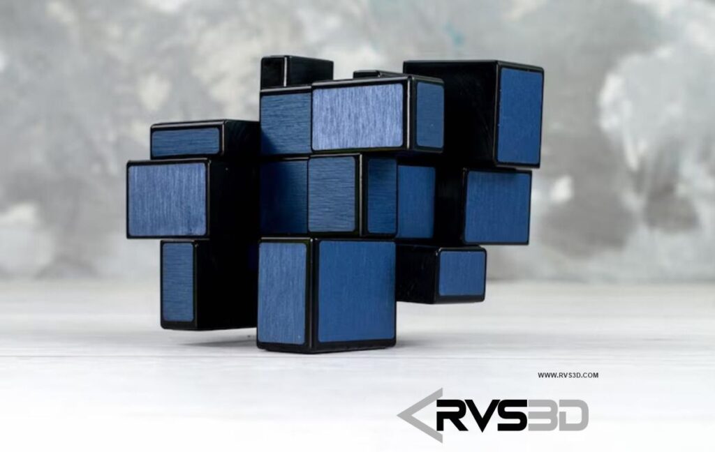 modelagem 3d-modelagem tridimencional - modelação tridimensional - impressao 3d - cubo 3d